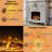 Picardy 59" Fireplace, Antique Pearl Finish-1087629227