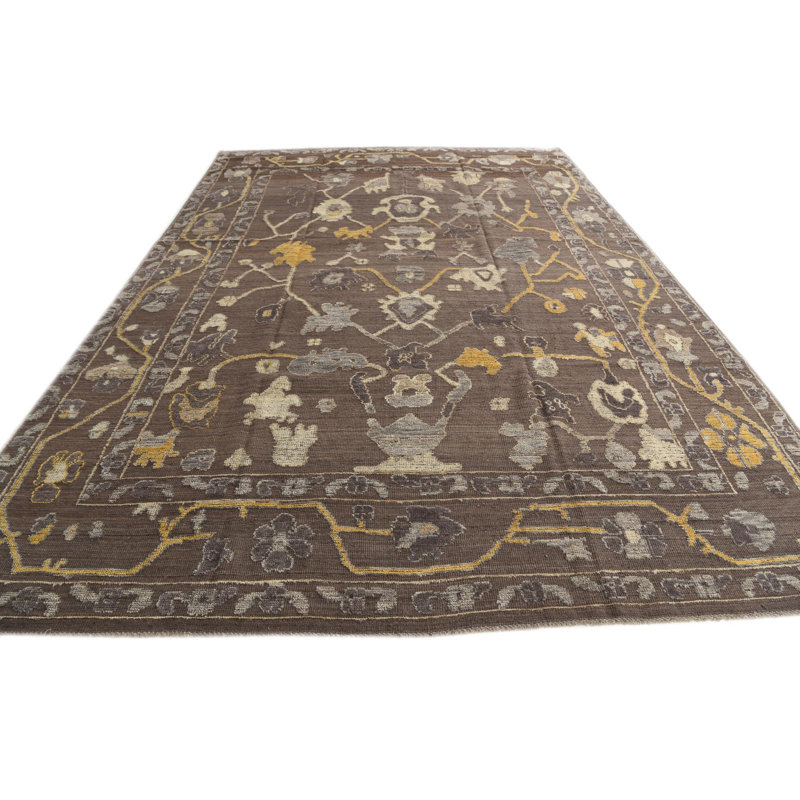 Tapis brun clair 10 x 14 Pettaway