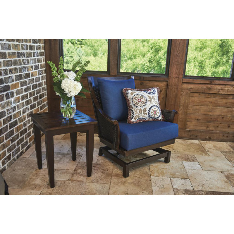 Somerby Outdoor Lounge Chair, Spectrum Indigo Sunbrella® Plainweave