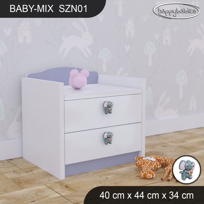 2 Drawer Nightstand