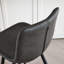 Tabouret de bar moderne en similicuir avec dossier et repose-pieds ergonomiques-1323601774