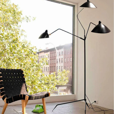 76'' Powder Coated Tree Floor Lamp