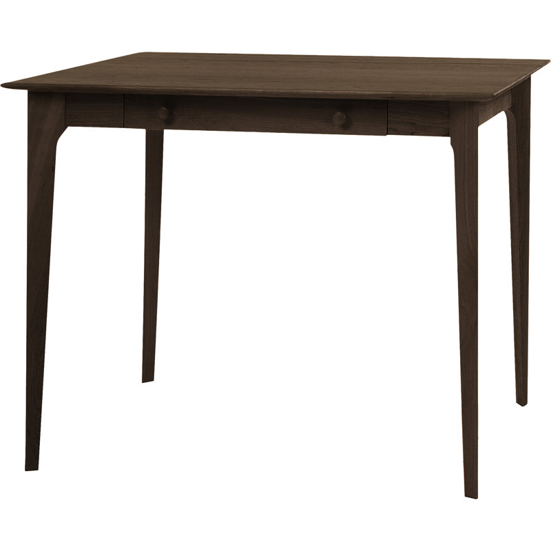 Sarah Solid Wood Writing Desk, Smoke Cherry