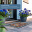 Recycled Rubber Elegant Tile Doormat-647426066