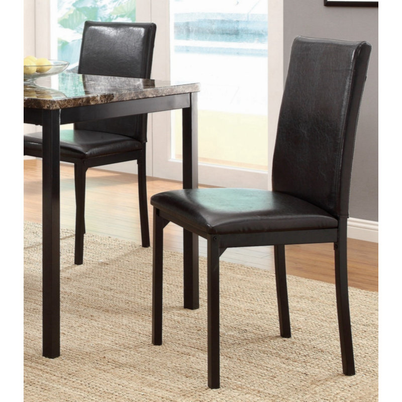Ensemble repas pour 4 personnes Jem, Noir, Marbre noir