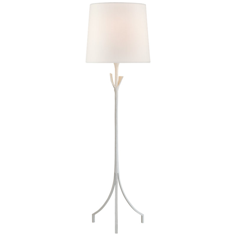 AERIN Fliana Floor Lamp, Plaster White