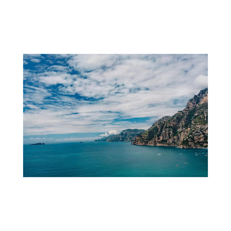 Positano View III by Bethany Young - Print on Canvas, Wrapped Canvas, 66.04cm H x 101.6cm W x 3.81cm D