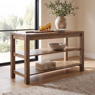 Dennis Solid Wood Kitchen Island