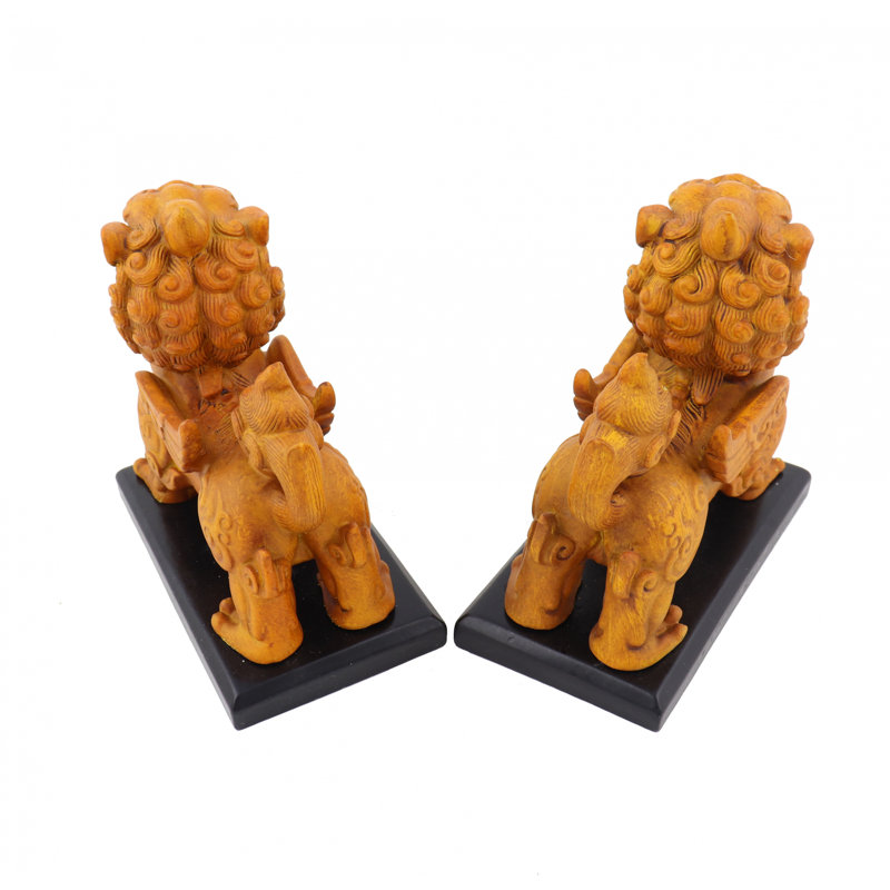 Paire de statues Pi Yao