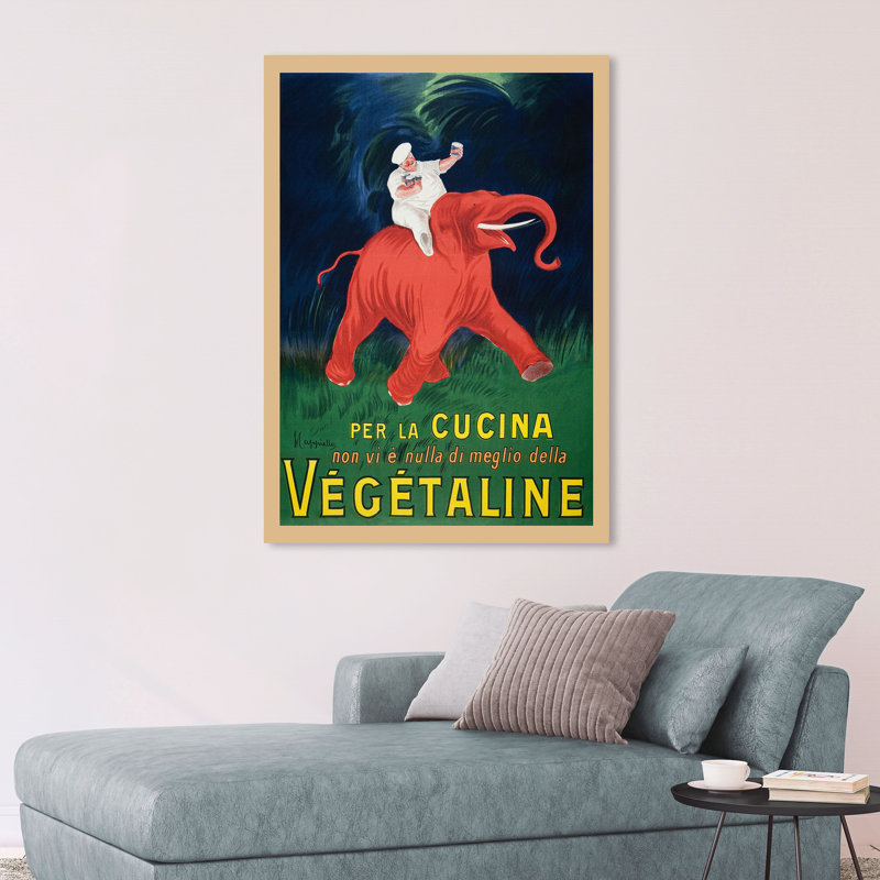 Végétaline 1 Piece Wrapped Canvas Wall Art, 70cm H x 50cm W x 4cm D