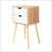 Set Of 2 Bedside Table With Two Drawers-705414519