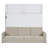 Queen Size Murphy Bed Wall Bed With Sofa,White