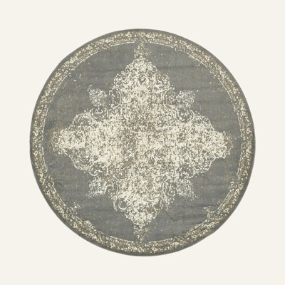 Tapis oriental gris Tobitha