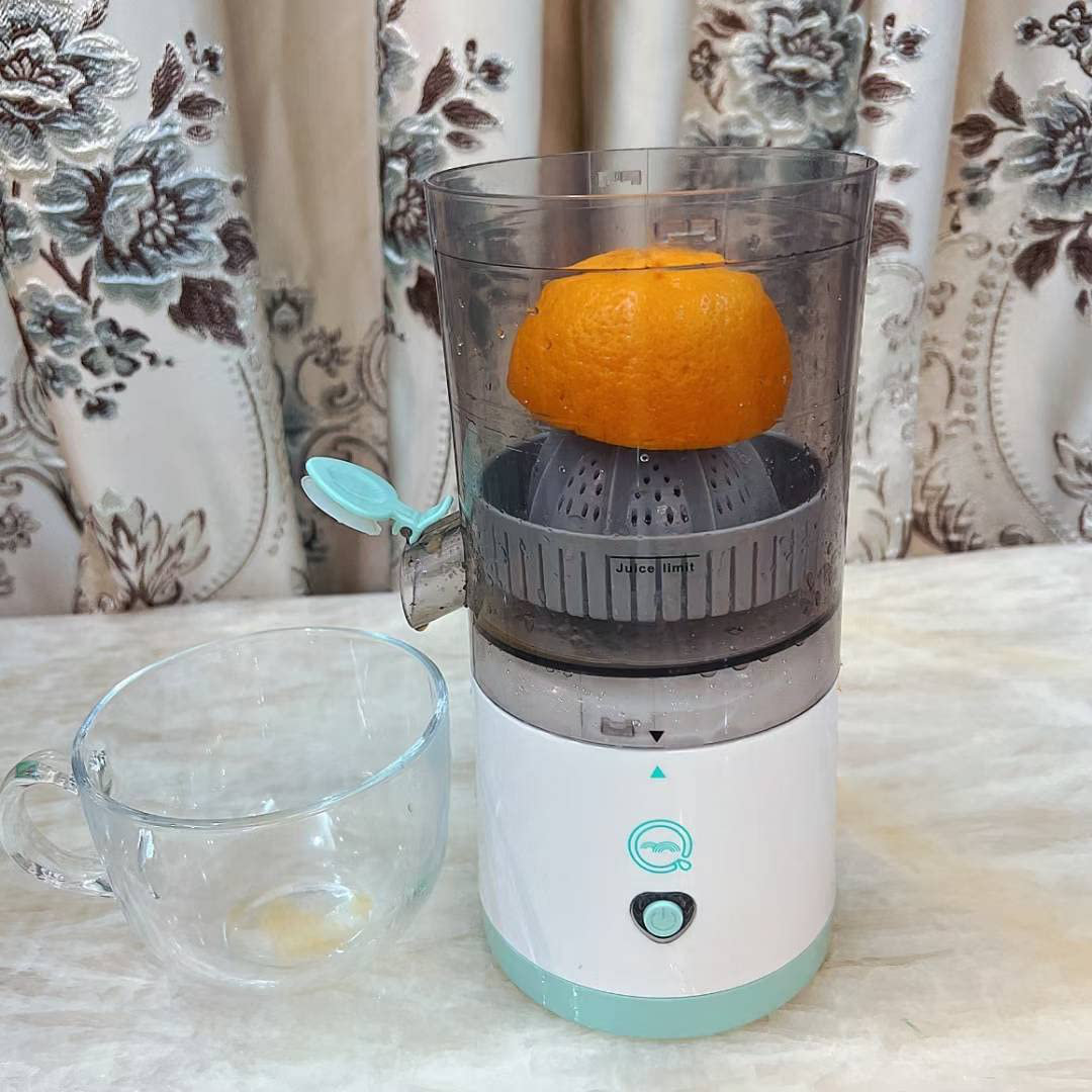 NutriChef Electric Juice Press - Orange Juicer Citrus Squeezer with Manual  Juice Presser Handle (Stainless Steel)