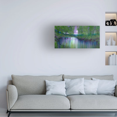 Jennifer Taylor Art Moonrise Whisper Canvas Art