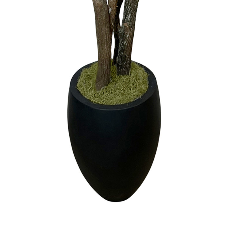 6.5' Faux Cherry Blossom Tree in Fiberstone Pot