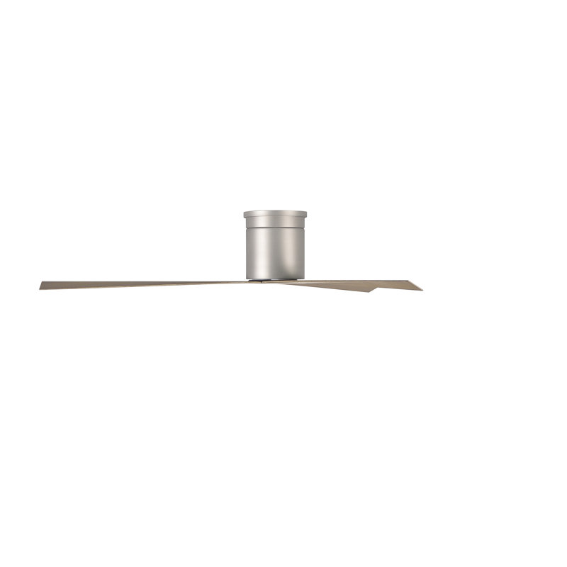 Eliza Ceiling Fan, Gray Ash Tone, Brushed Nickel
