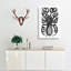Rear Of An Octopus In Black And White by George Shaw - Wrapped Canvas Print-55322804