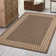 Thanos Machine Woven Polypropylene Area Rug in Brown