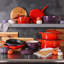 Batterie de cuisine en fonte 4 pièces BergHOFF Neo et 8 pintes Fours néerlandais avec couvercles assortis-81743641-81743644