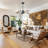 8-Light Dimmable Sputnik Chandelier Modern Linear Pendant Light-211694273
