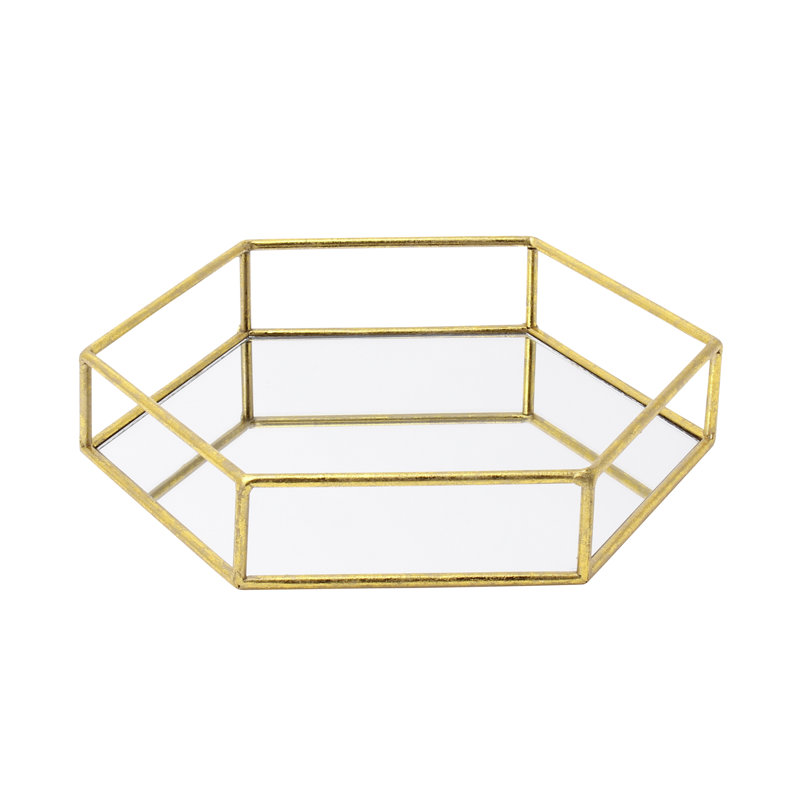 Tray - Set of 2, Gold