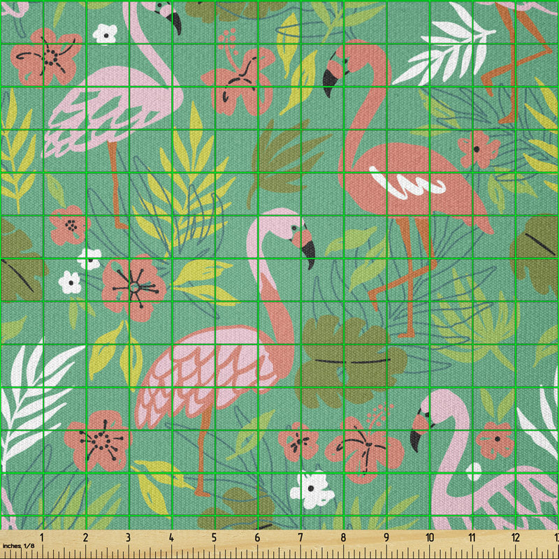 Covy Caribbean Flamingos Multi-Purpose Fabric