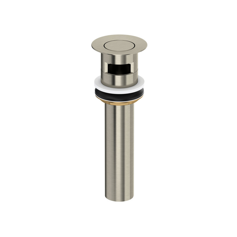Drain for Undermount/Drop in Bathtubs, Brushed Nickel