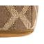 Najera 50 cm W Jute Square Geometric Pouffe