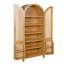 Garde-manger arqué 71 po en rotin-130477895
