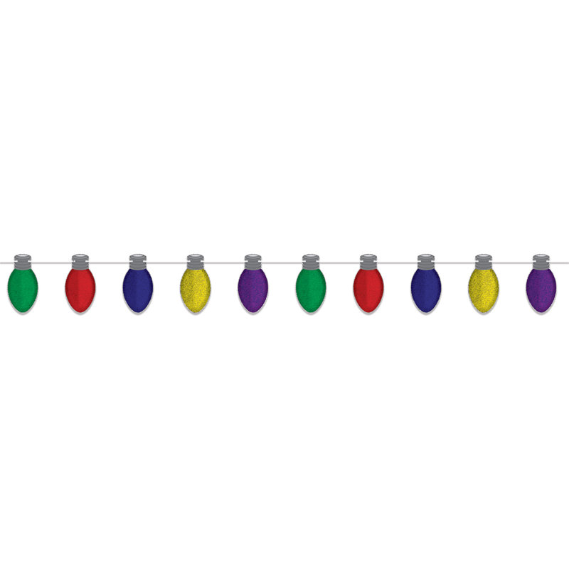 Serpentin d'ampoule de Noël