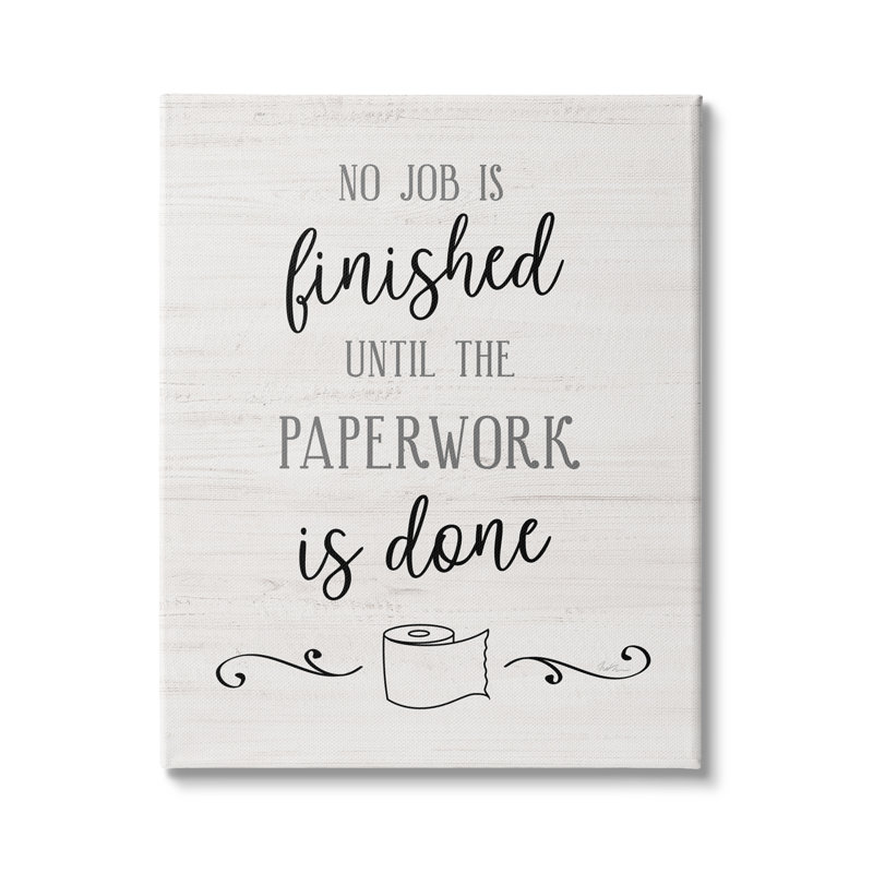 Papier hygiénique No Natal, Toile tendue, H 30 po x l 24 po