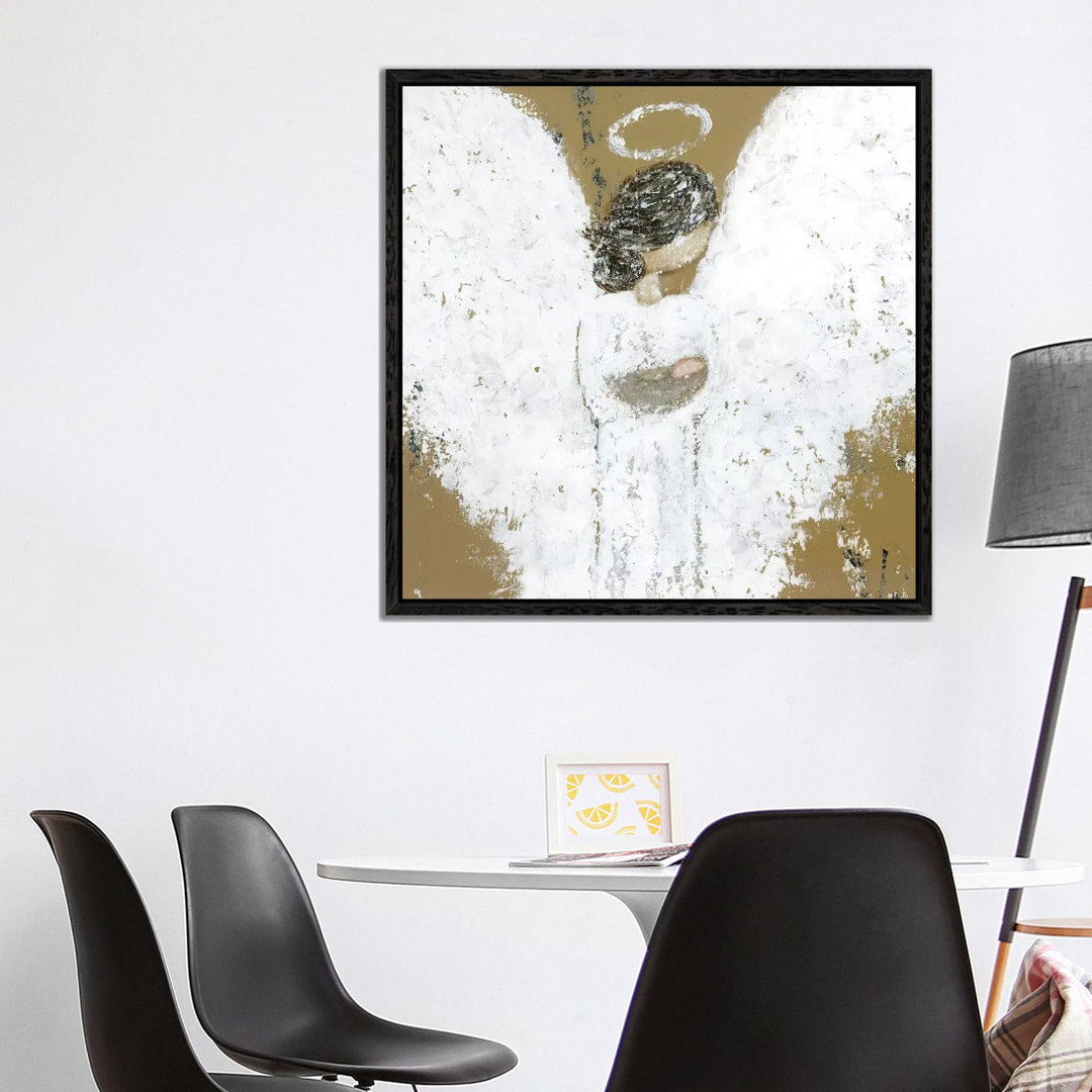 Heavenly Baby Angel by Ashley Bradley - Painting on Canvas
