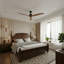 65" 3-Blade Ceiling Fan - 6 Speed Settings With Remote Control