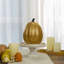 Décoration de table citrouille d'automne texturée 9,75 po