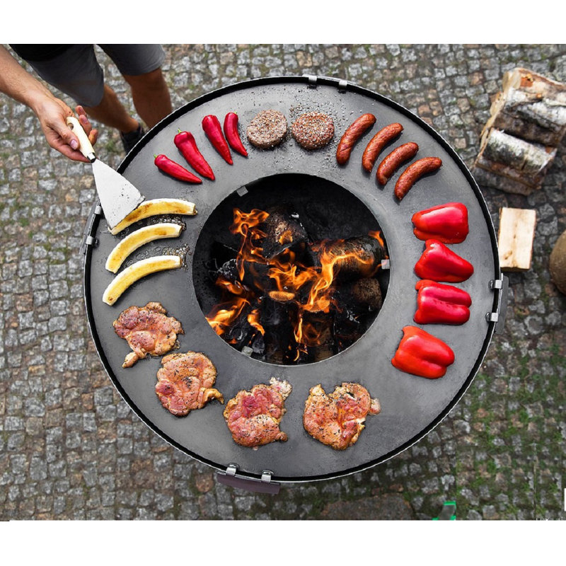 Dakota Fields Aleise Steel Floor Grill Mat