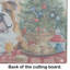 Planche à découper en verre English Bulldog