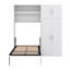 Lit escamotable Keiper avec casiers et armoires-1258612307