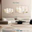 Avery neutre beige abstrait Polyptych-108852172