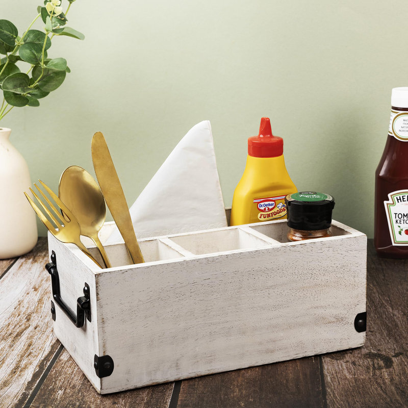 4 Compartment Flatware Caddy