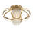 Idlewild 1-Light Ceiling Light in Warm Brass-730736635