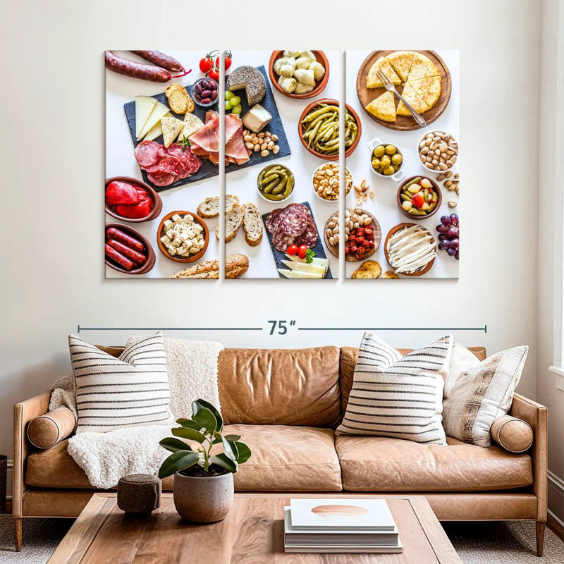 Yarlin Spanish Style Tapas, 42" H x 65" W