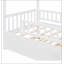 Lit cabane en bois deux places avec lit gigogne, design créatif et fonctionnel pour les chambres d'enfants, idéal pour les jeux d'imagination et un sommeil confortable-898074652-898074655