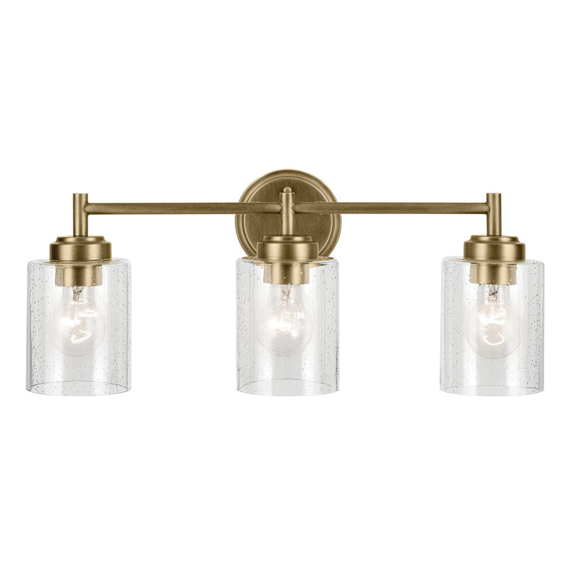 Éclairage pour meuble-lavabo à 3 lumières Winslow, Bronze
