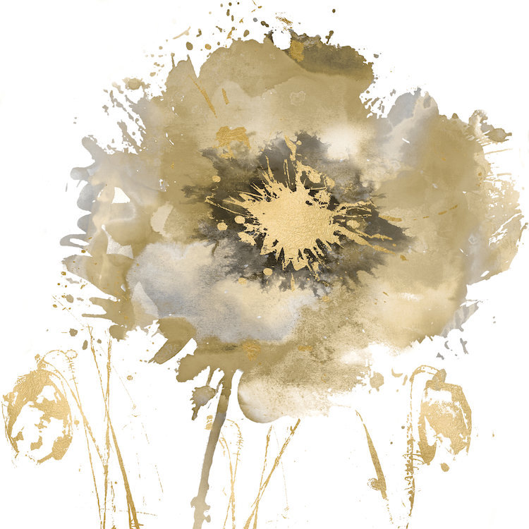 « fleur burst ii », reproduction d’art sur toile, H 48 po x l 48 po x P 1,5 po