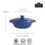 Ensemble de plats de cuisson en grès de 10 po et 7 po Sienna-68651176