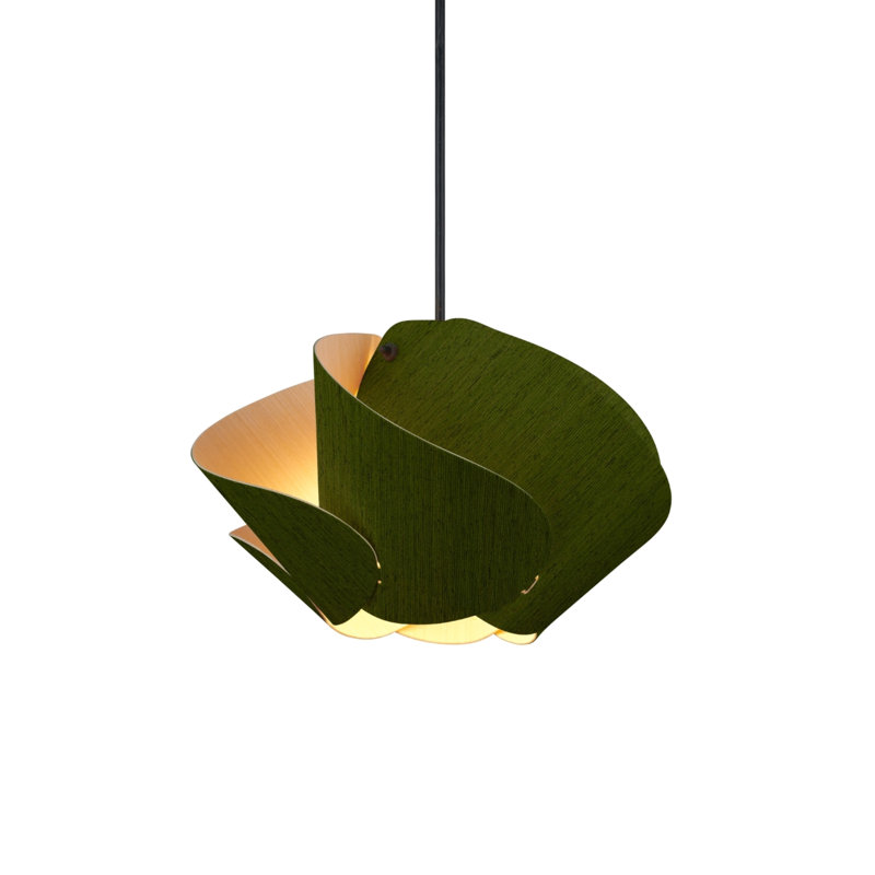 Luminaire suspendu Matilda 30, Vert