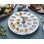 Garden Friends Stoneware Egg Platter