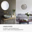Metal Round Wall Mirror