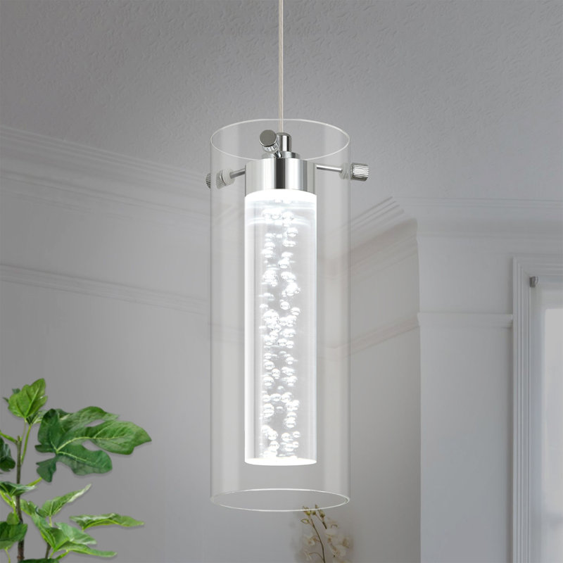 Hyattsville 1-Light LED Drum Pendant